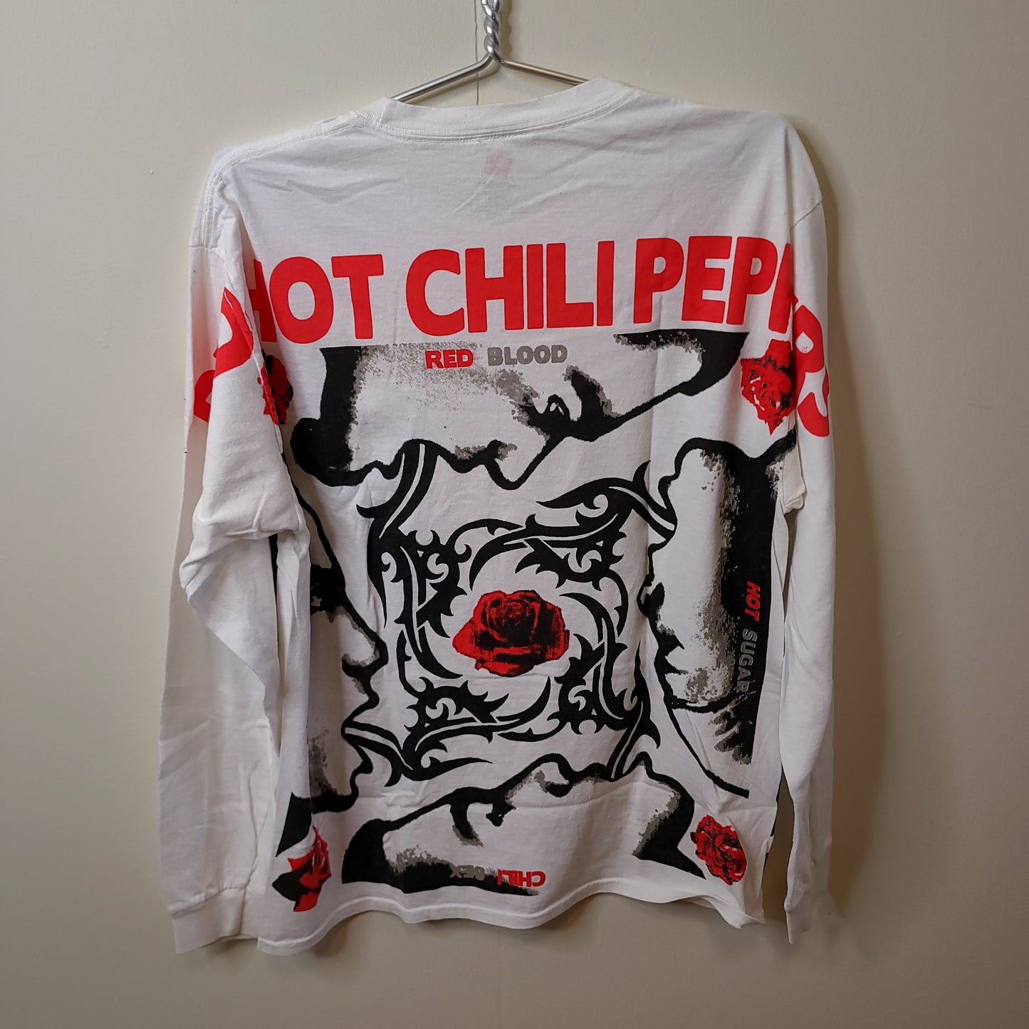 Red Hot Chili Peppers Blood Sex Magic Long Sleeve Overprint Tee