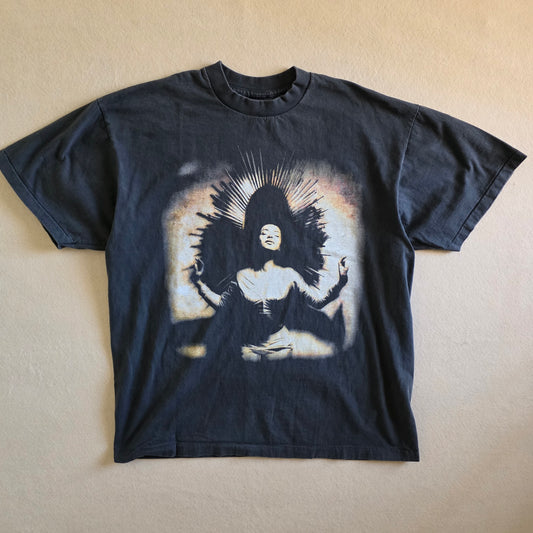 Sade Summer Deluxe Enzyme-washed Graphic Tee Tshirt XL Faded Black