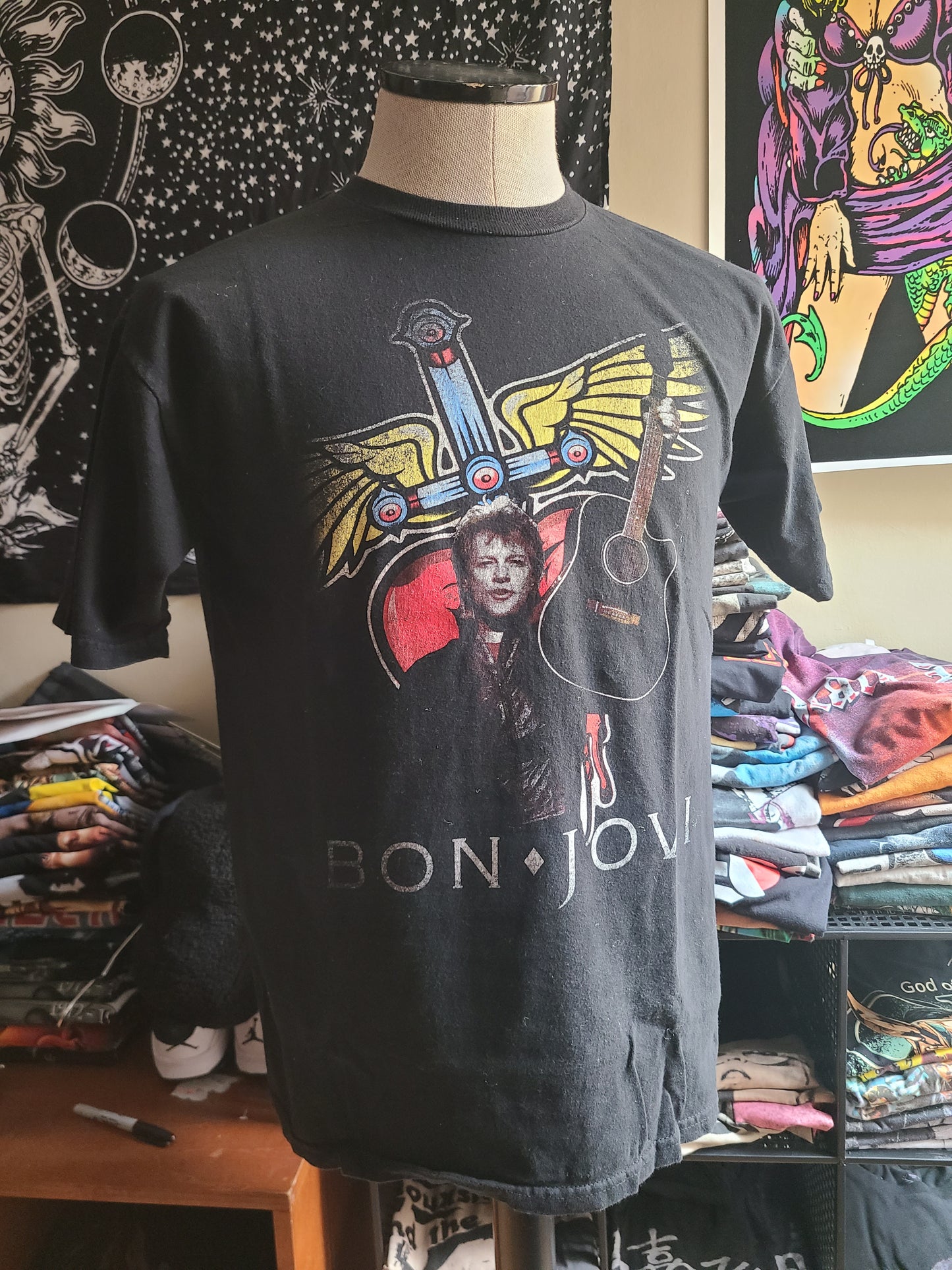 Bon Jovi Because We Can North American 2013 Tour T-Shirt Size Small