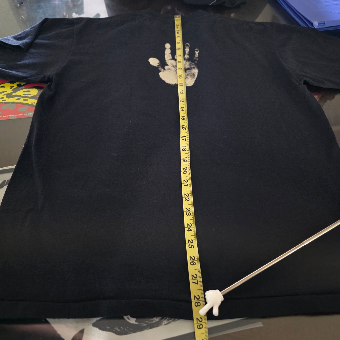 The Grateful Dead Jerry Garcia Overprint All Over Print Tee Tshirt L