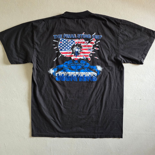 The Scorpions The Final Sting Vintage-Style Tee Tshirt XL