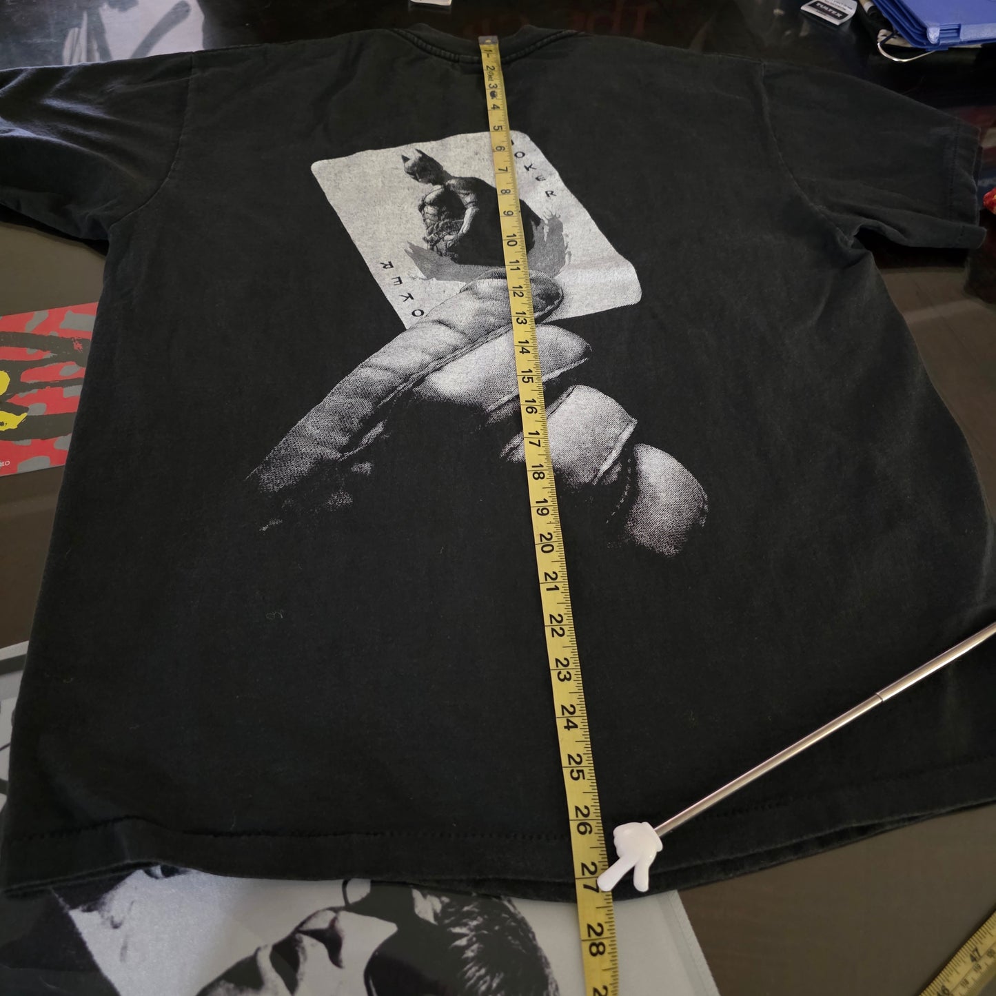 Batman Joker 1989 Double-sided Print Movie Tee L Faded