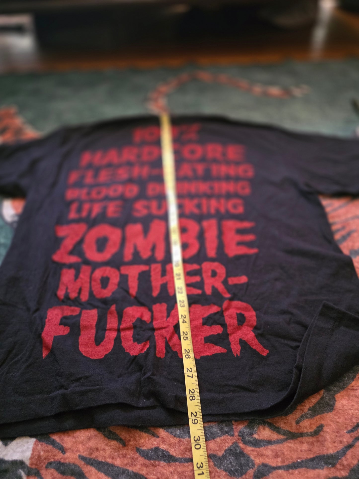 Rob Zombie Portrait Overprint Tee Tshirt