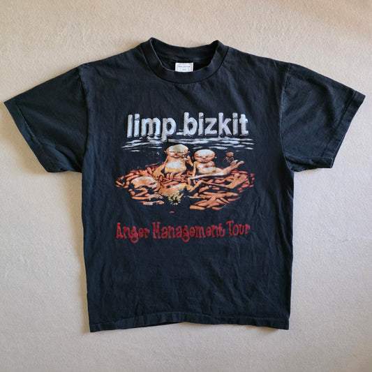 Limp Bizkit Eminem Papa Roach Anger Management Tour Tee Tshirt L Faded