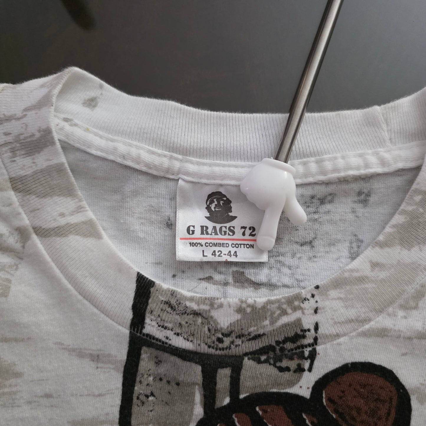 Rare Pablo Picasso All Over Print Graphic Tee L
