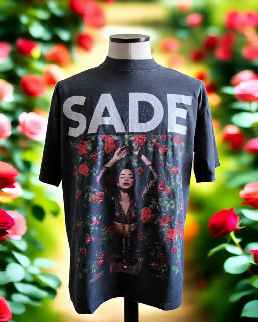 Sade Kiss Of Life Big Print Tee Tshirt