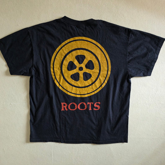 Sepultura Bloody Roots Vintage-Style Graphic Double-sided Tee XL Black