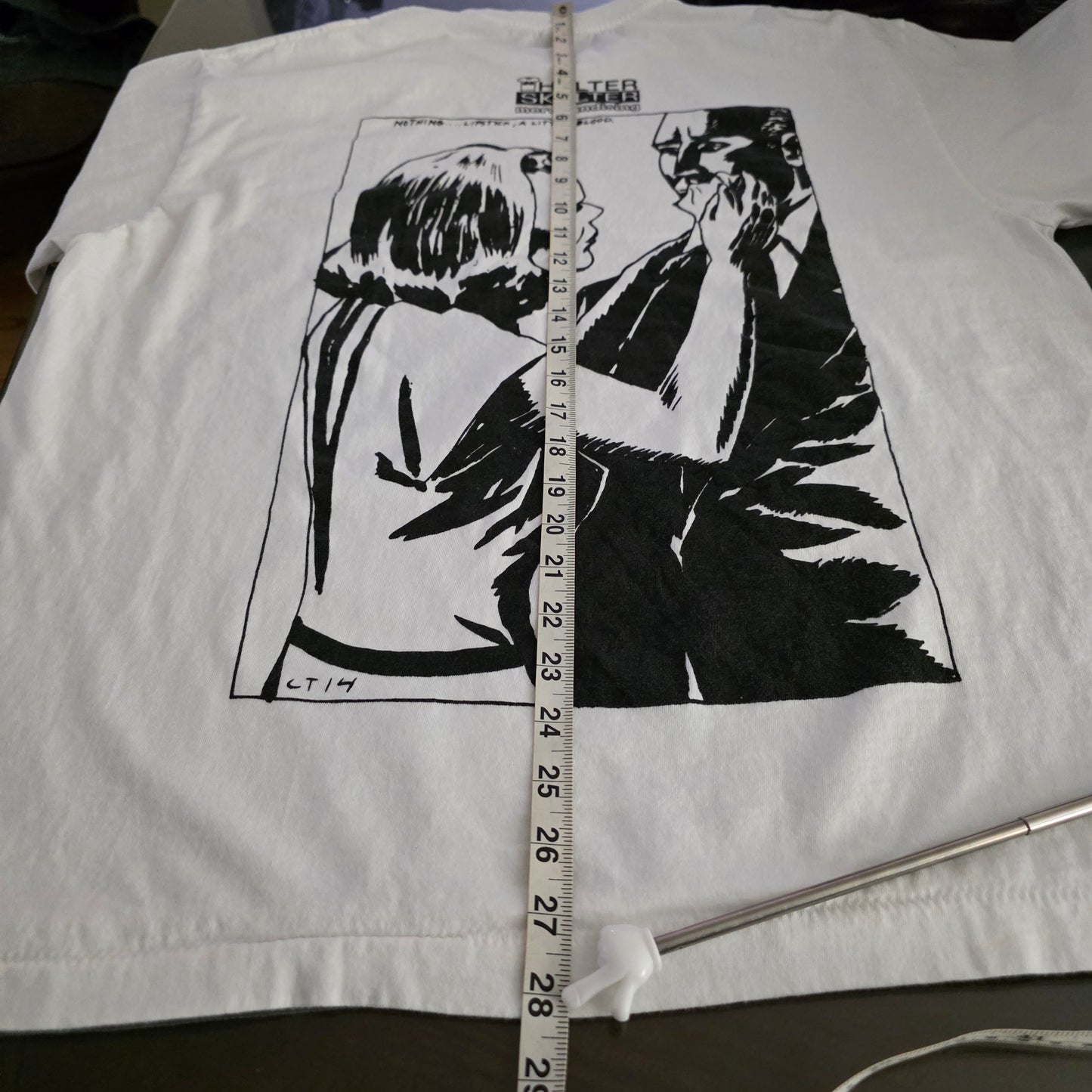 Sonic Youth Goo T Shirt Album Promo Cover Style Raymond Pettibon Retro Band Tee