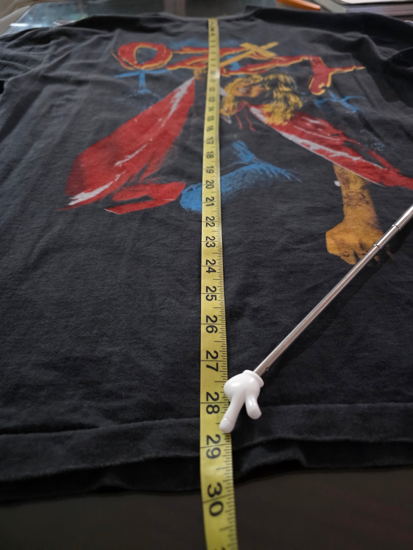 Ozzy Osbourne Retro Graphic Double-sided Tee Large