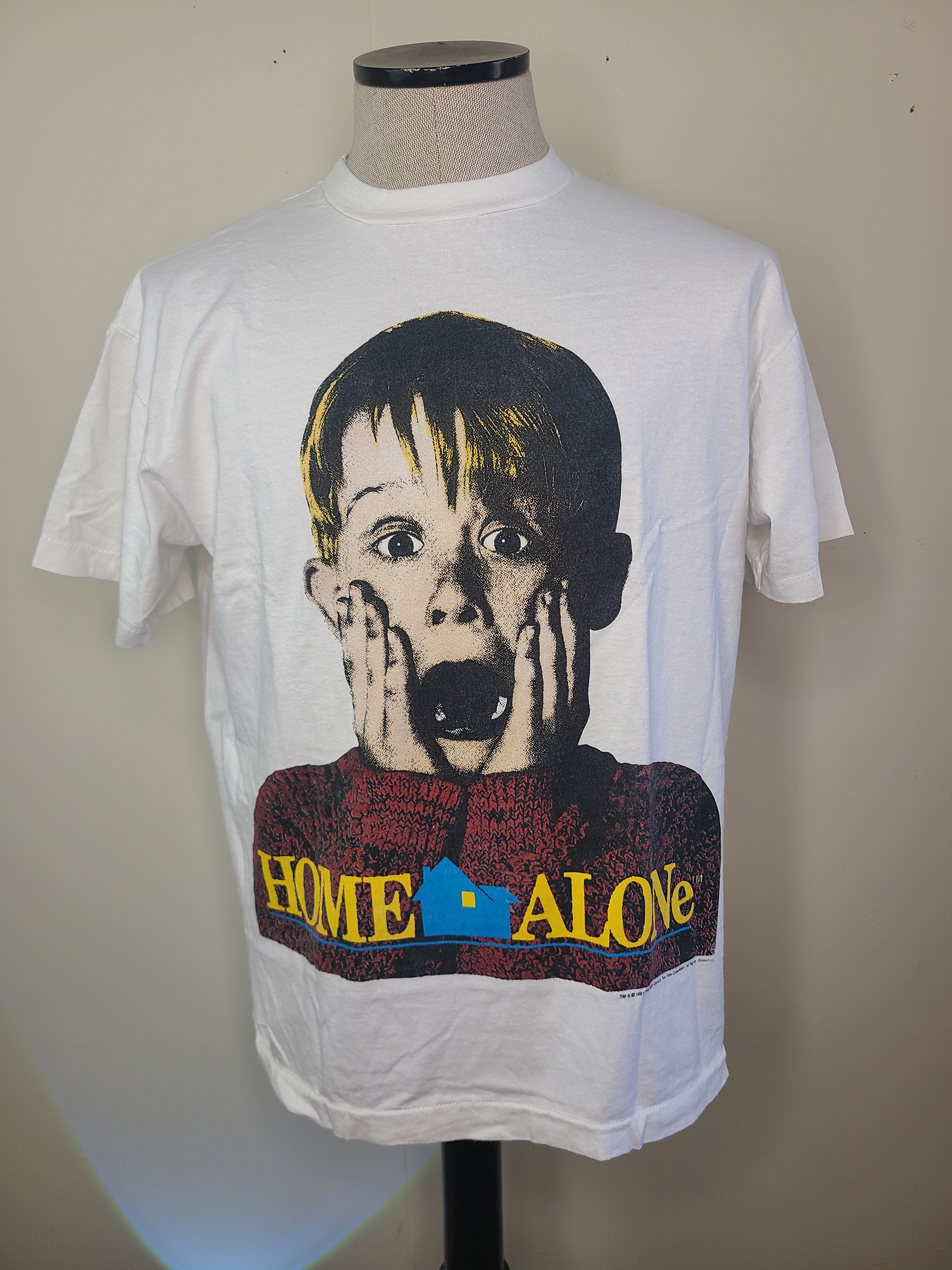 90sヴィンテージ HOME ALONE✖️PEPSI ムービーTシャツ Home Alone Pepsi Movie Tee Modern Vintage Style Reprint