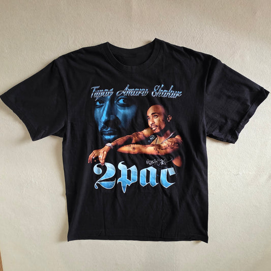 2Pac Tupac Shakur 90s Style Retro Rap Tee