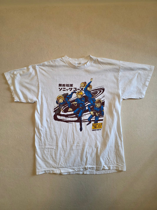 Sonic Youth Retro Graphic Double-sided Tee XL