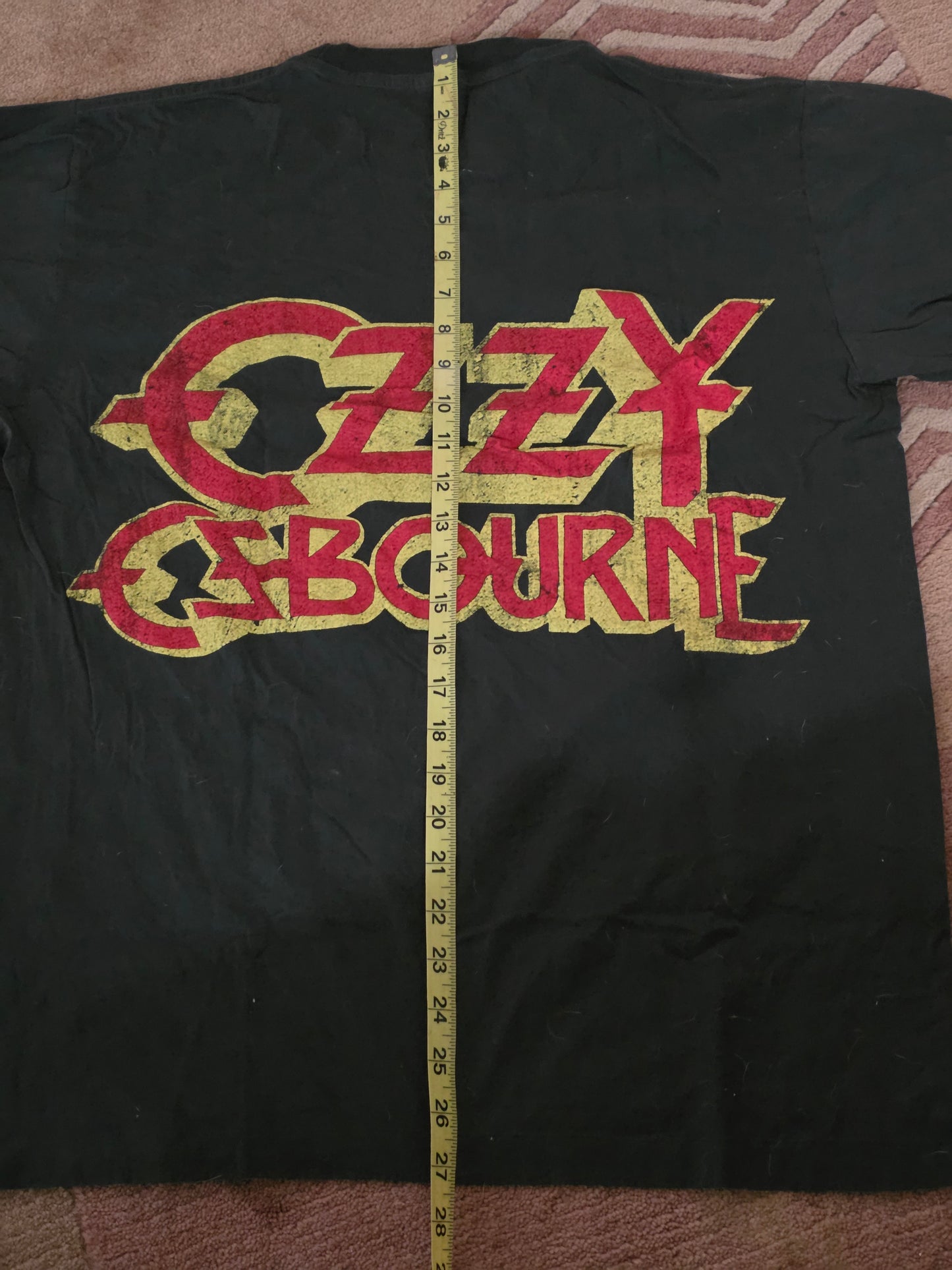 Ozzy Osbourne Retro Graphic Double-sided Tee L