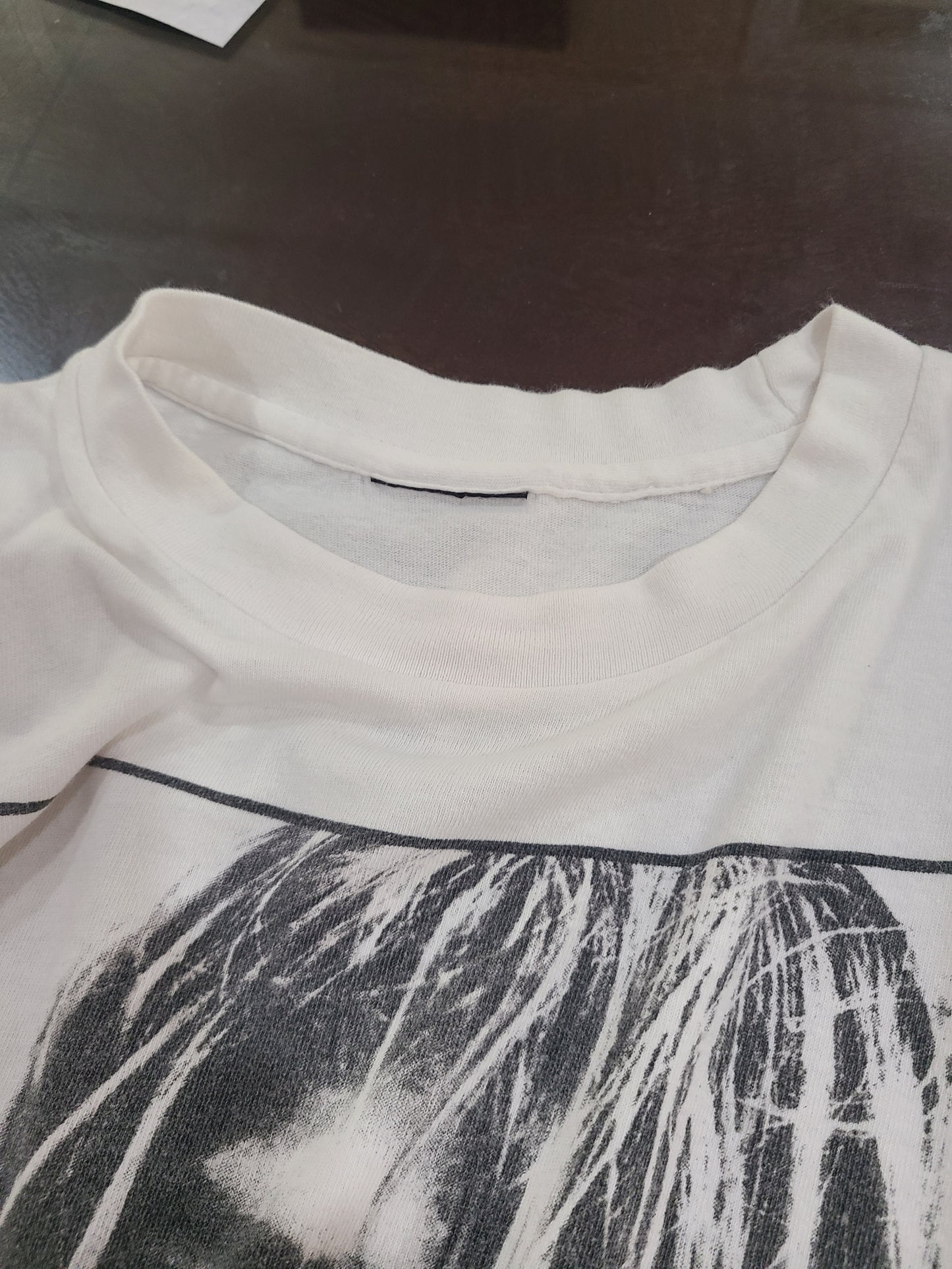 Nirvana Kurt Cobain Memorial 90s Style Modern Reprint Tee XL