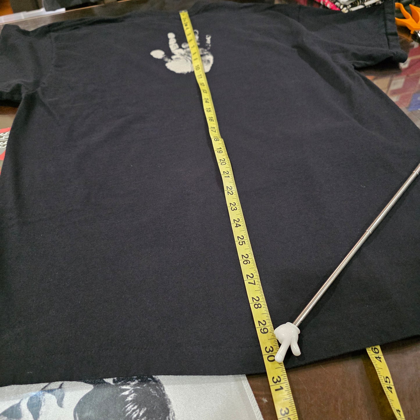 The Grateful Dead Jerry Garcia Overprint All Over Print Tee Tshirt XL