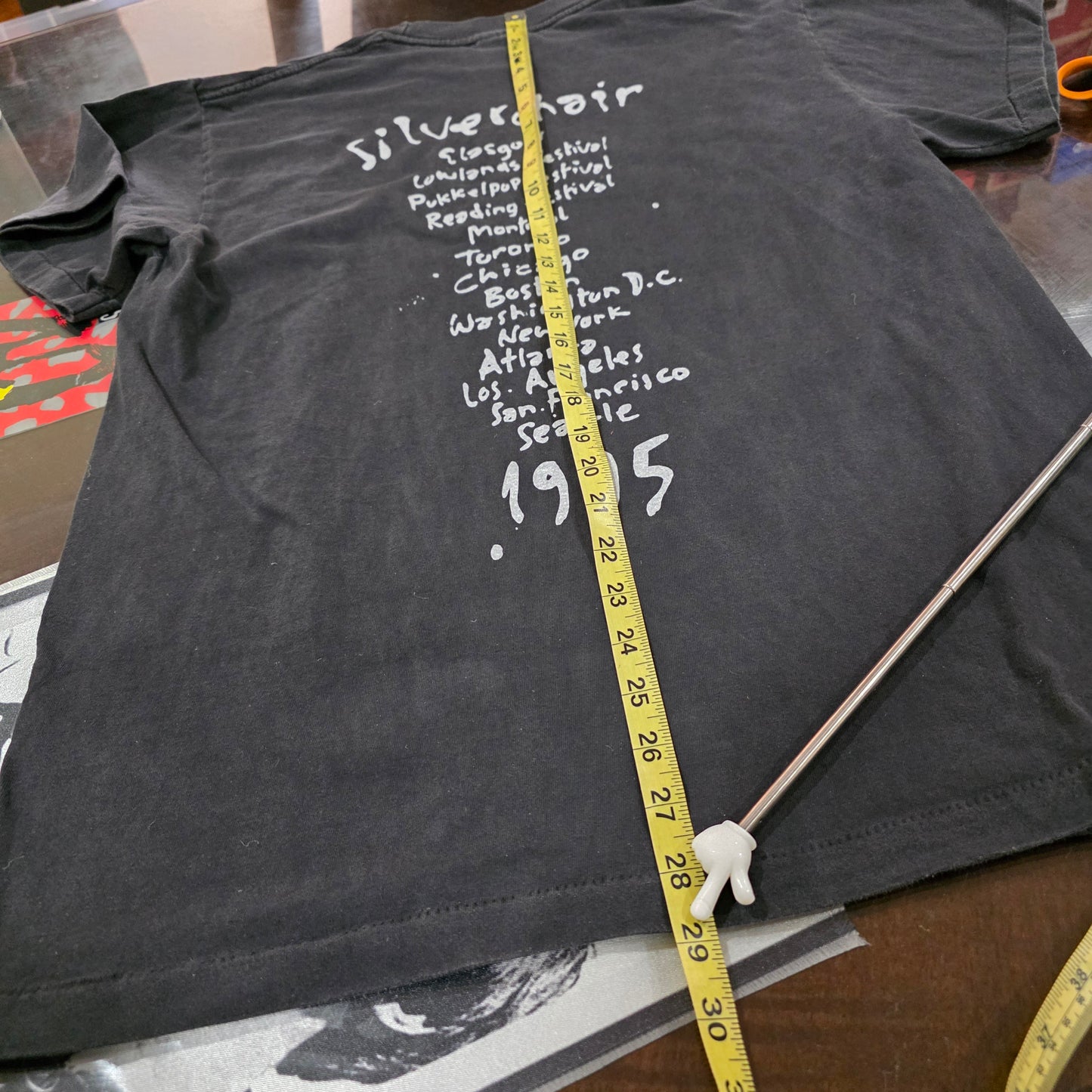 Silverchair Double-sided Print Tee Tshirt L Large Faded