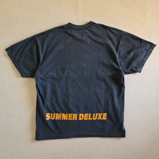 Sade Summer Deluxe Enzyme-washed Graphic Tee Tshirt XL Faded Black