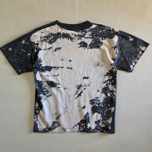 Marilyn Monroe Overprint All Over Print Tee Tshirt L Faded Gray