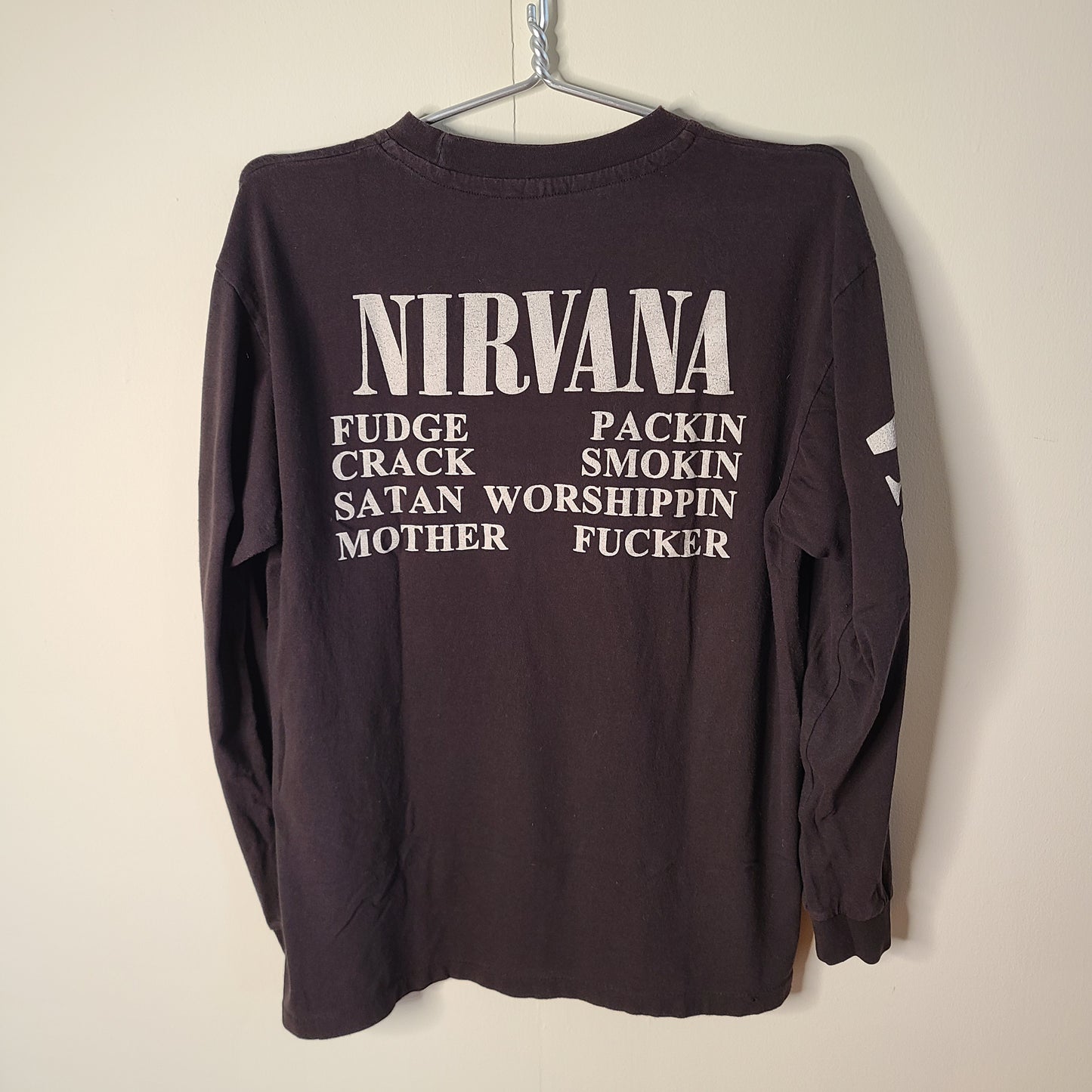 Nirvana Nevermind Long Sleeve Tee