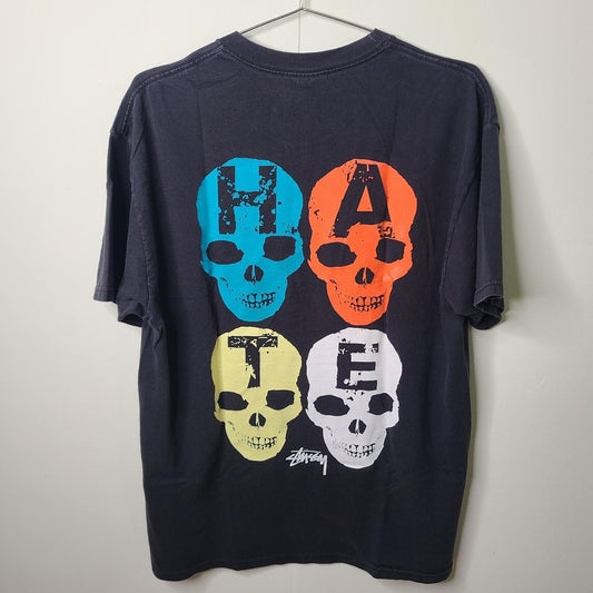 Vintage Stussy Love Hate T Shirt