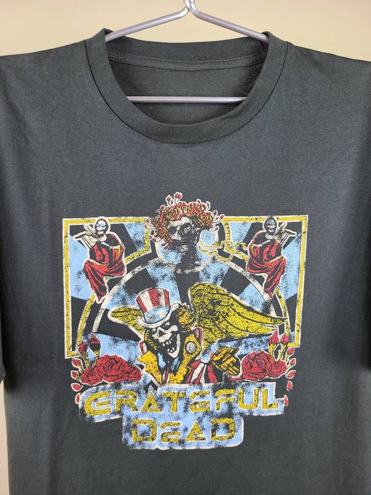 Grateful Dead T Shirt Faded Gray