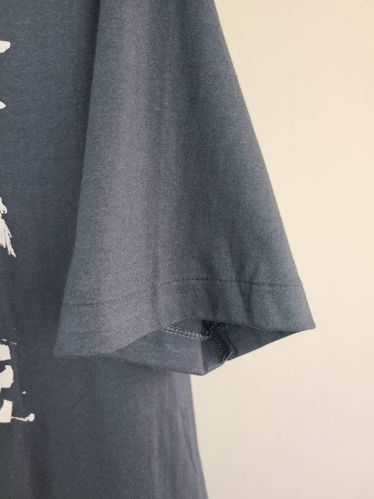 Discharge Tributo Rock Tee Faded Gray