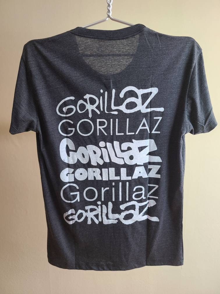 Gorillaz Double-sided T Shirt Gray