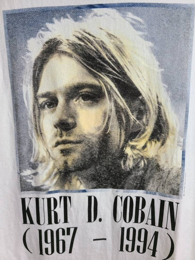 Kurt Cobain Memorial Tee T Shirt