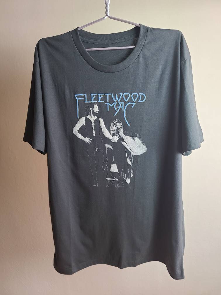 Fleetwood Mac Rumors Retro Tee Faded Gray