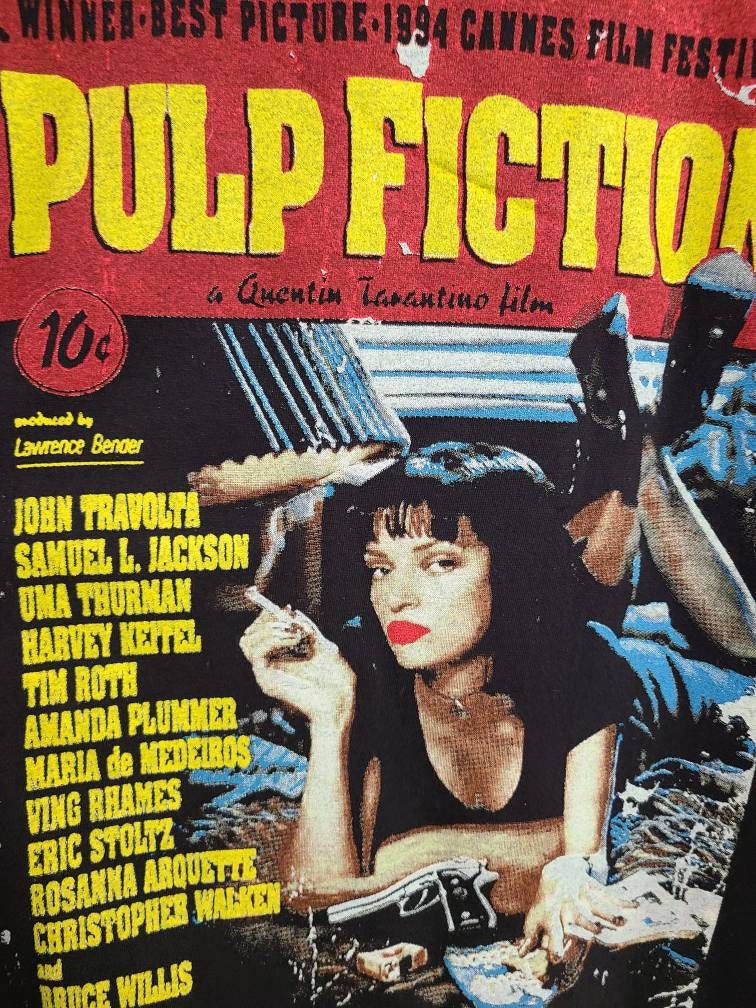 Pulp Fiction Movie Cut & Sewn T shirt