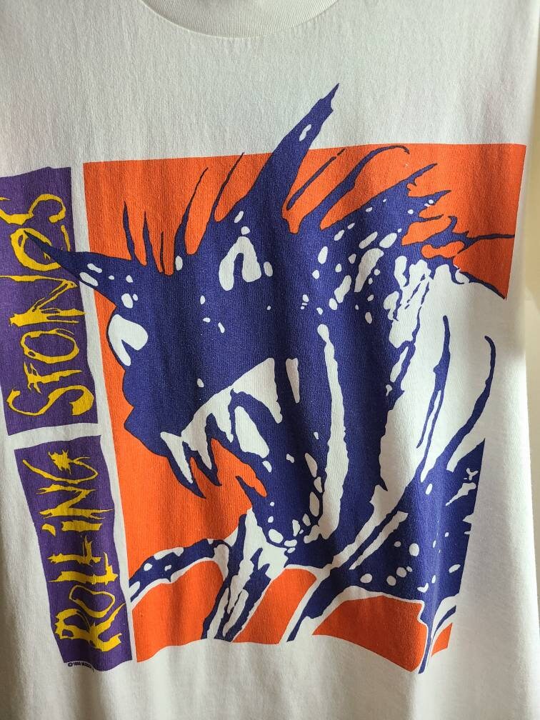 Rolling Stones Cut and Sew Double-sided T Shirt
