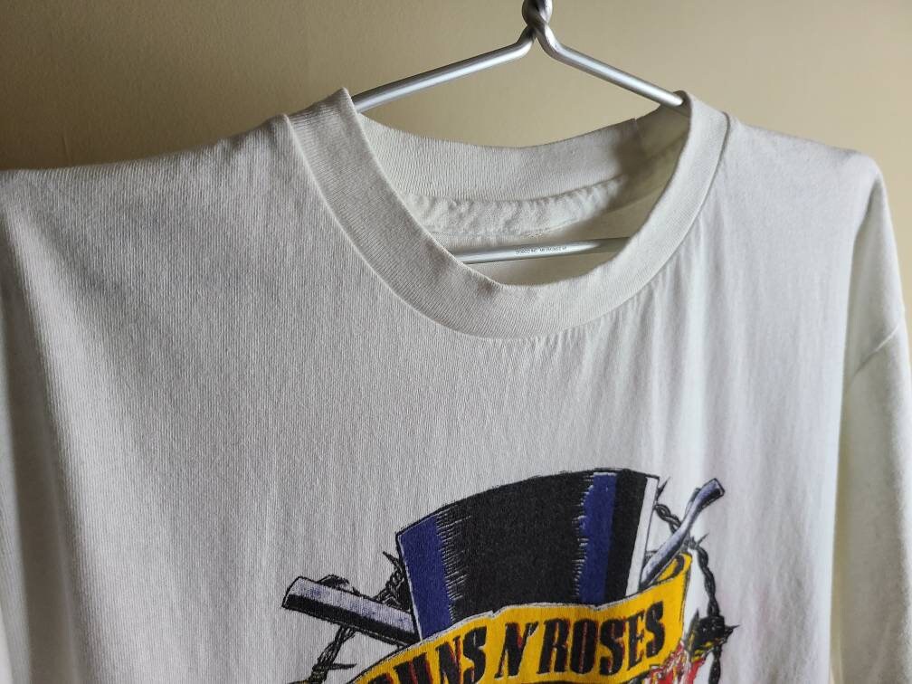 Guns N' Roses GNR Premium Cut and Sewn Retro Tee Shirt