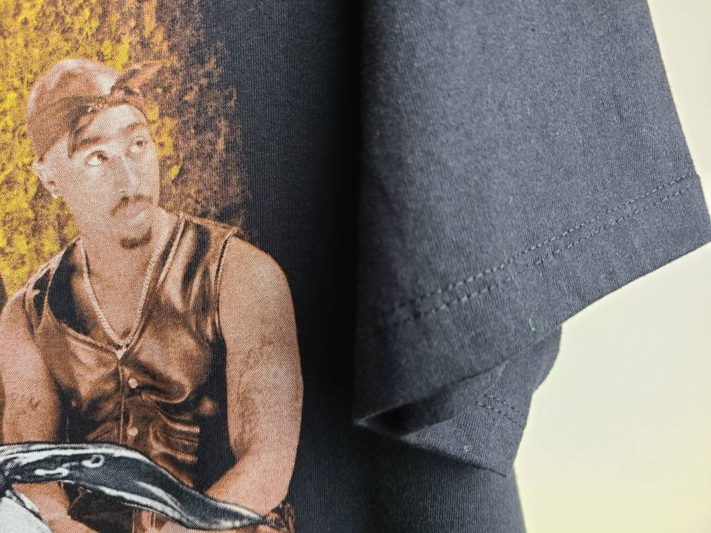 2Pac Tupac Shakur 90s Style Retro T Shirt Rap Tee