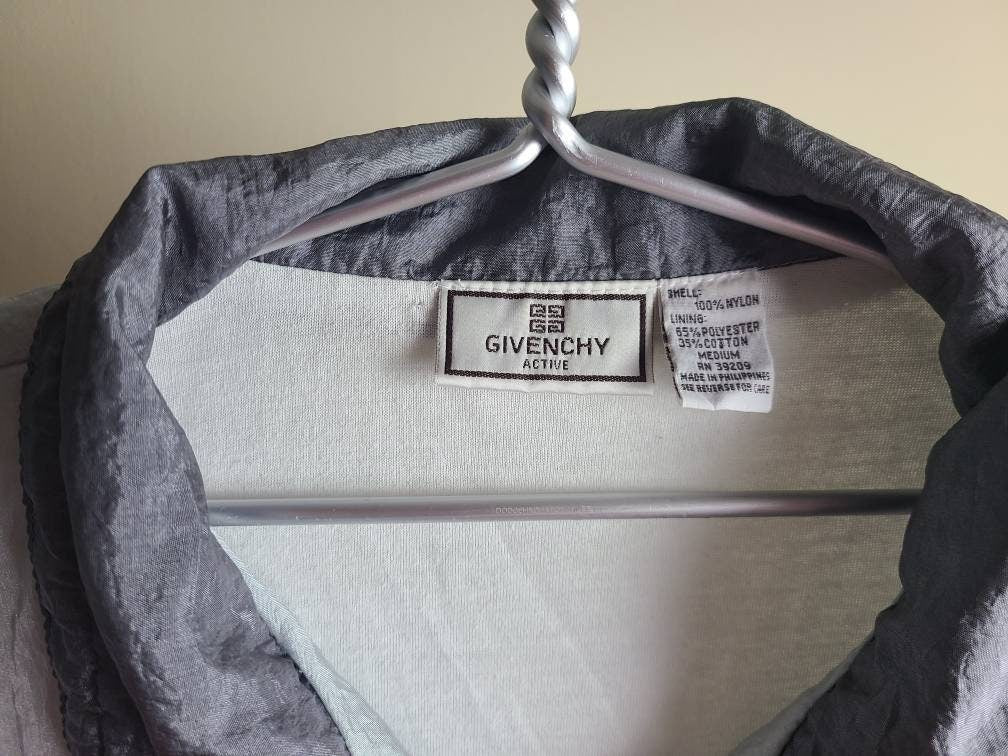 True Vintage 80s Givenchy Bootleg Track Jacket