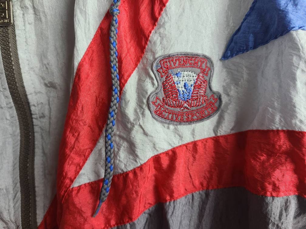 True Vintage 80s Givenchy Bootleg Track Jacket