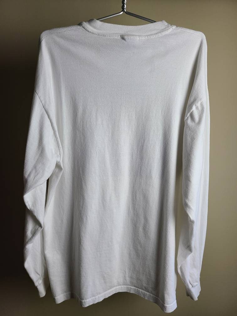 True Vintage VTG 90s Eagle Biker Long Sleeve T Tee Shirt XL