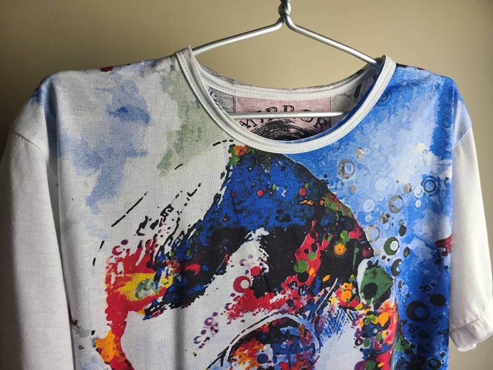 Queen Super Soft All Over Print Tee