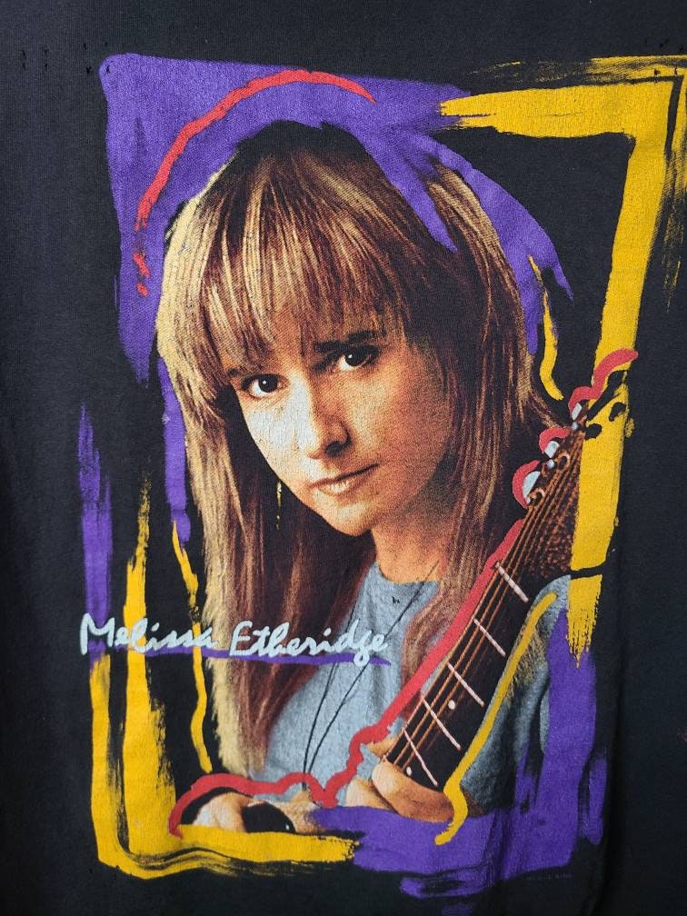 Rare True Vintage VTG Melissa Etheridge XL 1993 T shirt