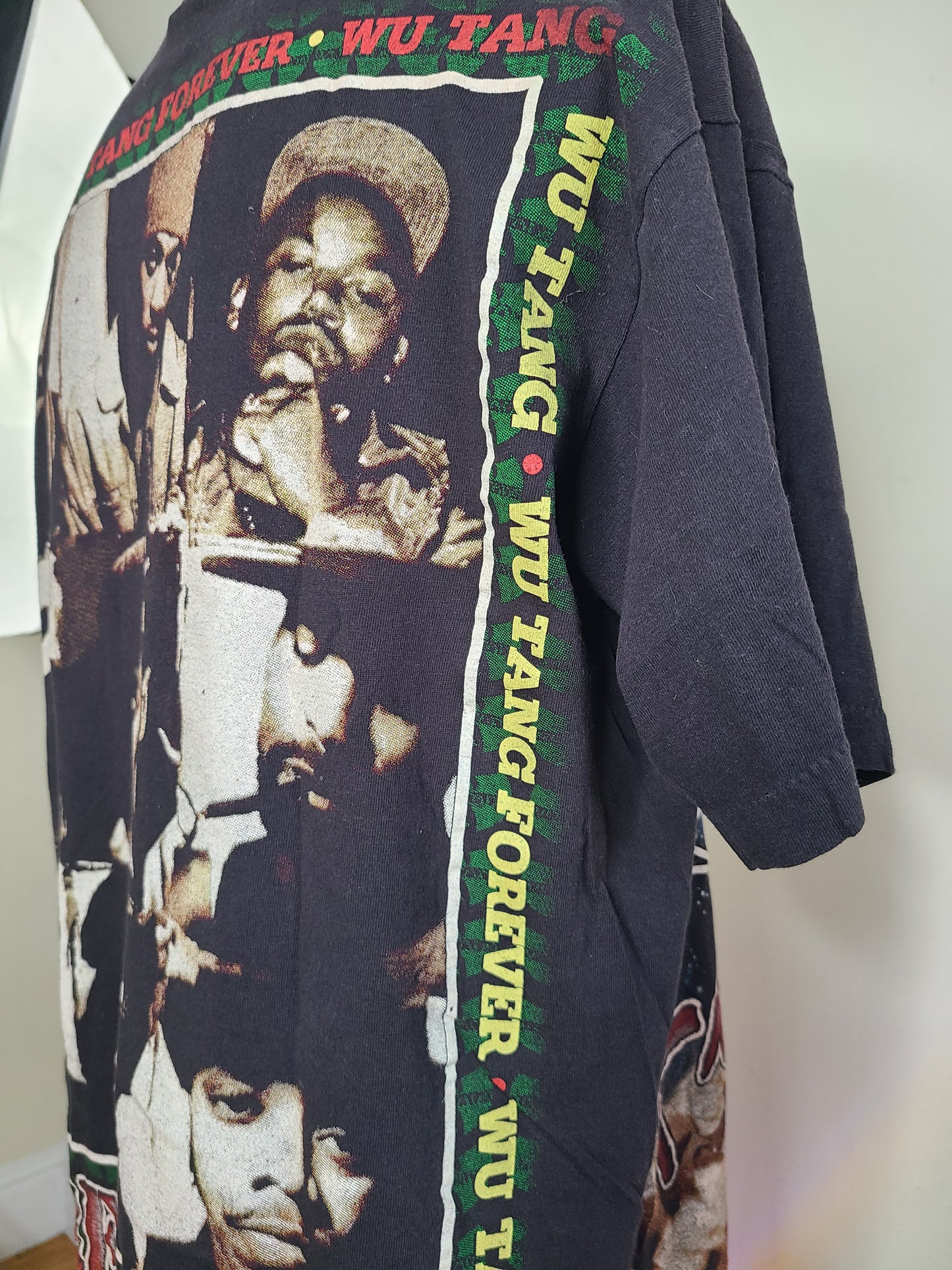 Wu Tang Clan Forever Distressed All Over Print AOP Tee