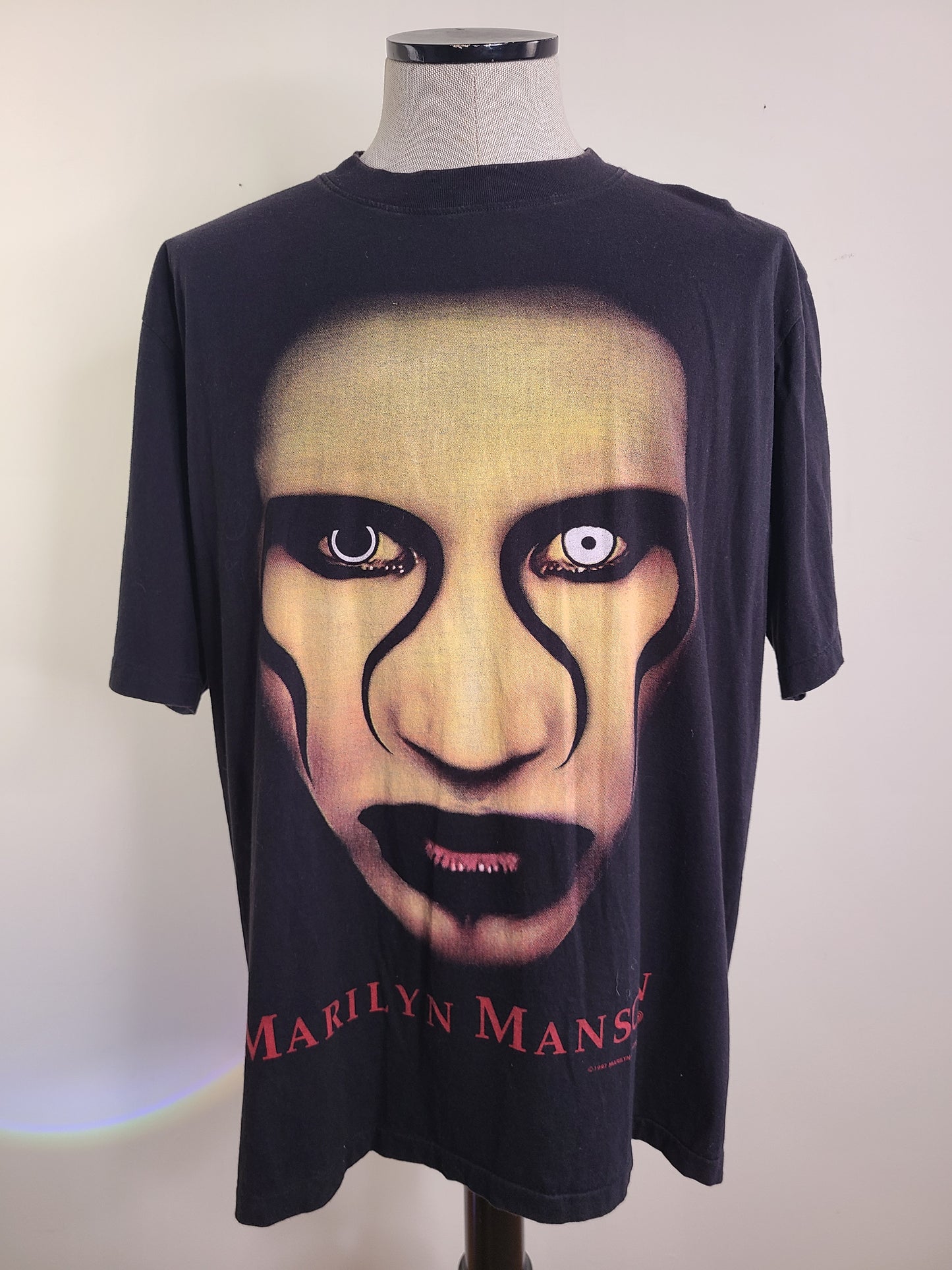 Marilyn Manson Big Print Tshirt