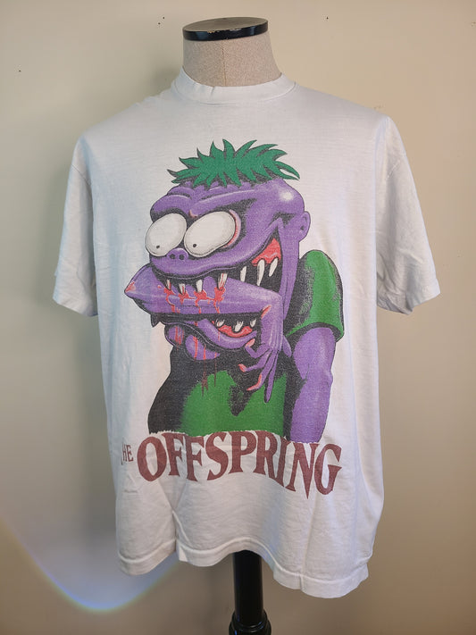 The Offspring Double-sided Print Tshirt Modern Vintage Style Reprint XL