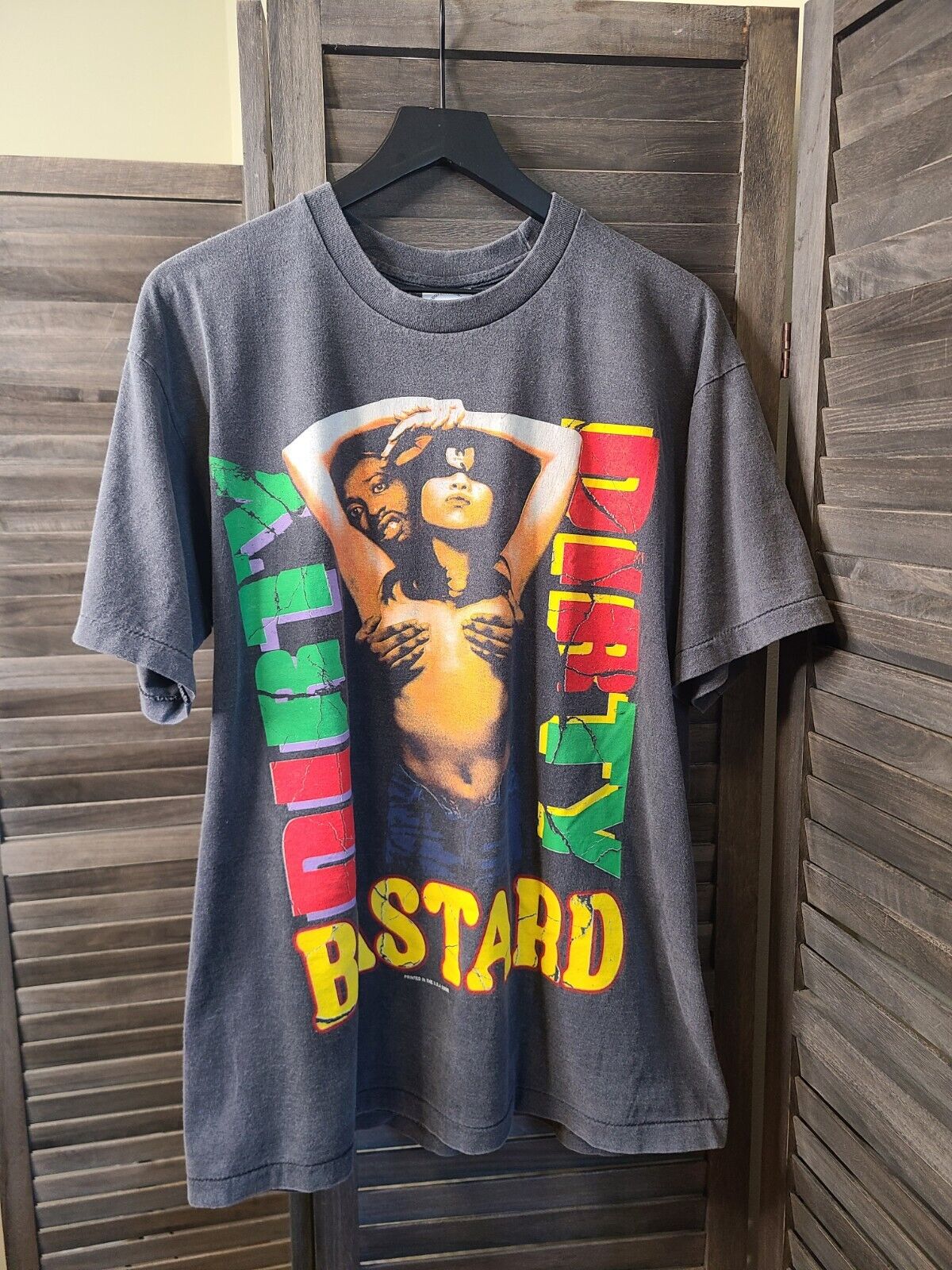 Ol Dirty Bastard Wu Tang Clan 90s Parking Lot Style Tee