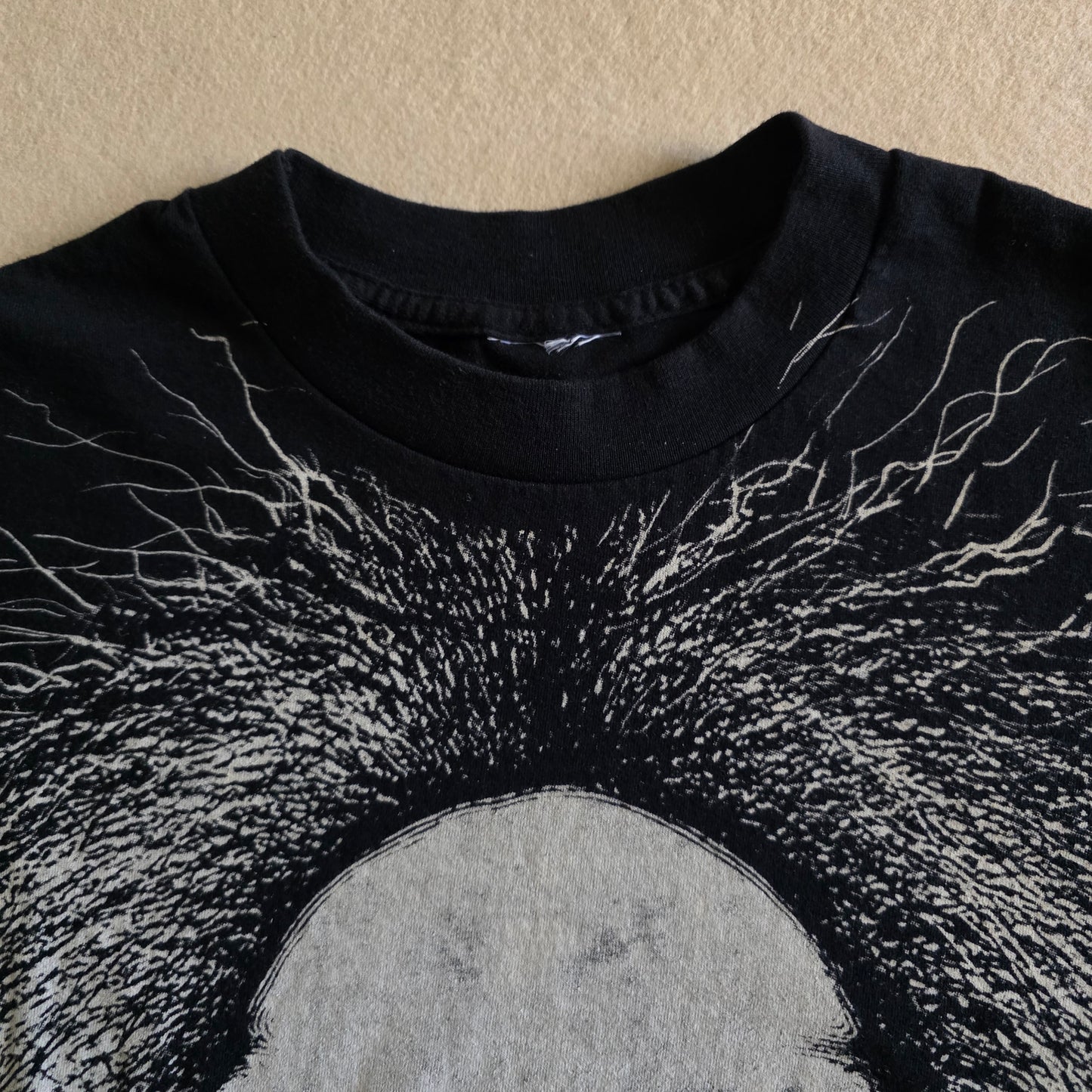 The Grateful Dead Jerry Garcia Overprint All Over Print Tee Tshirt XL