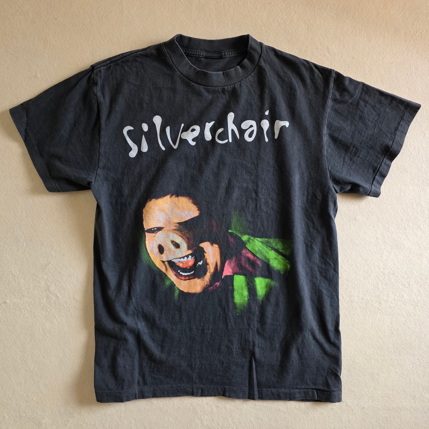 Silverchair Double-sided Print Tee Tshirt L Large Faded