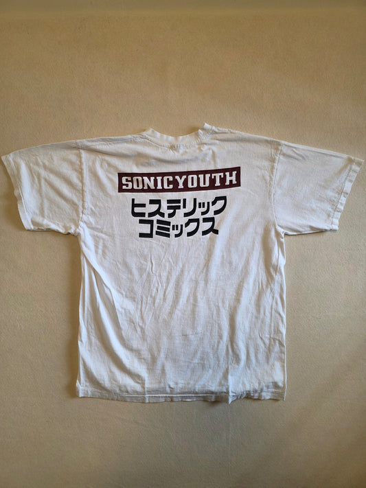 Sonic Youth Retro Graphic Double-sided Tee XL