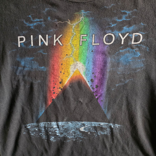 Pink Floyd Liquid Blue Tee Tshirt XXL Faded Black