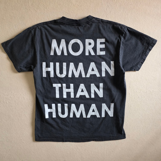 White Zombie Astrocreep 2000 More Human Than Human Faded Black Tshirt Tee Large
