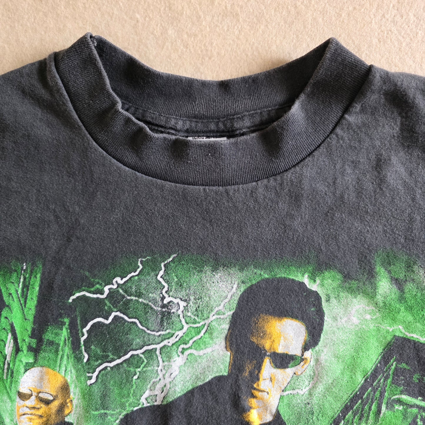 The Matrix 90s Style Double-sided Print Tshirt XL