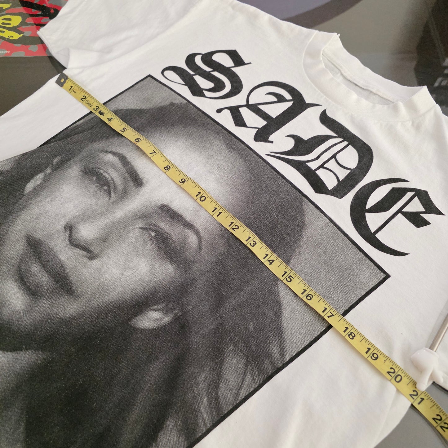 Sade Is It A Crime Double-sided  Tshirt Washed White