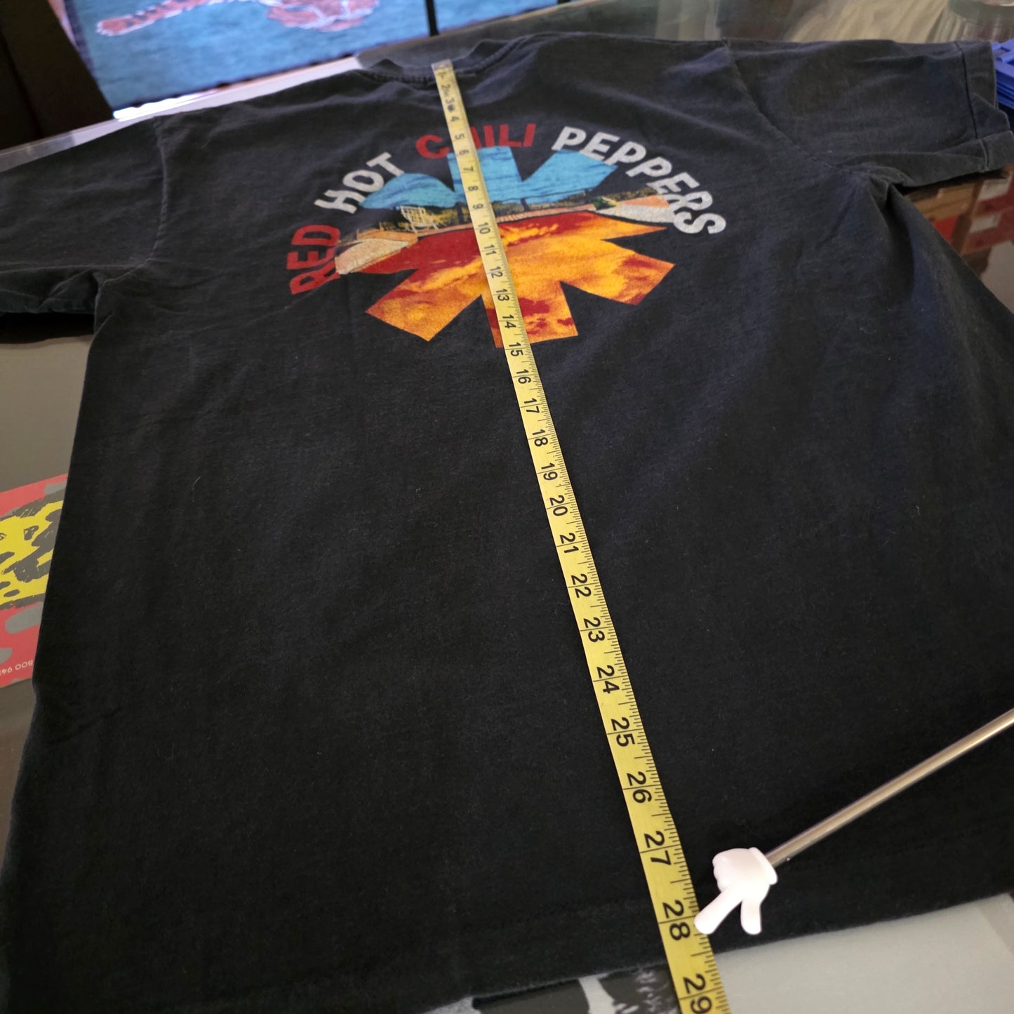 Red Hot Chili Peppers Big Print All Over Print Graphic Tee Tshirt L